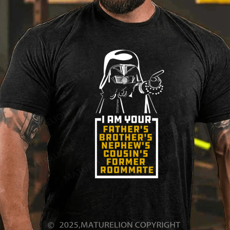 Maturelion Men's T-Shirt I Am Your Father's Cotton T-Shirt