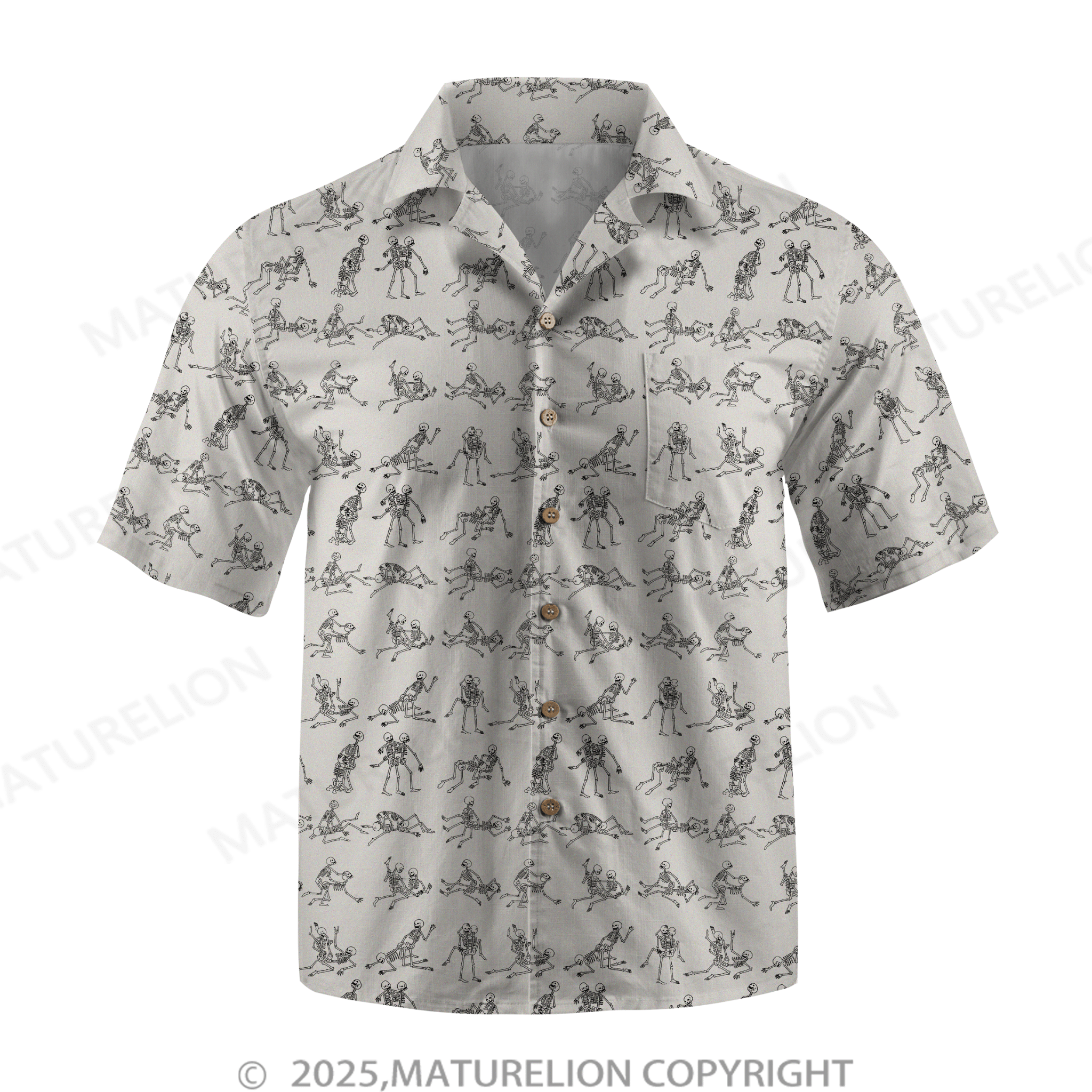 Maturelion Men's Hawaiian Shirt Tropical Nights Hotter Than the Sun Hawaiian Shirt
