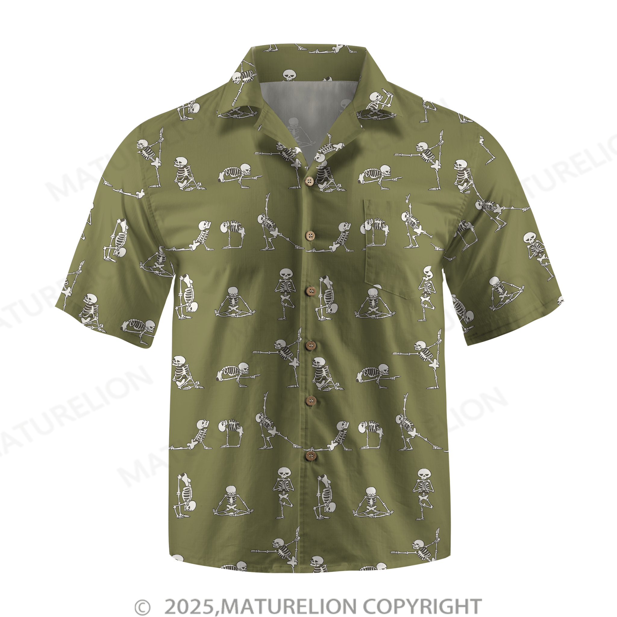 Maturelion Men's Hawaiian Shirt Aloha Where Passion Meets Paradise Hawaiian Shirt
