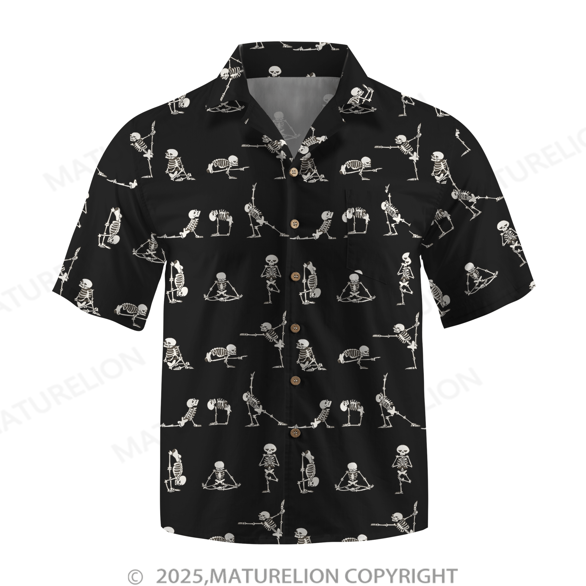 Maturelion Men's Hawaiian Shirt Heat of the Island and Fire of Desire Hawaiian Shirt
