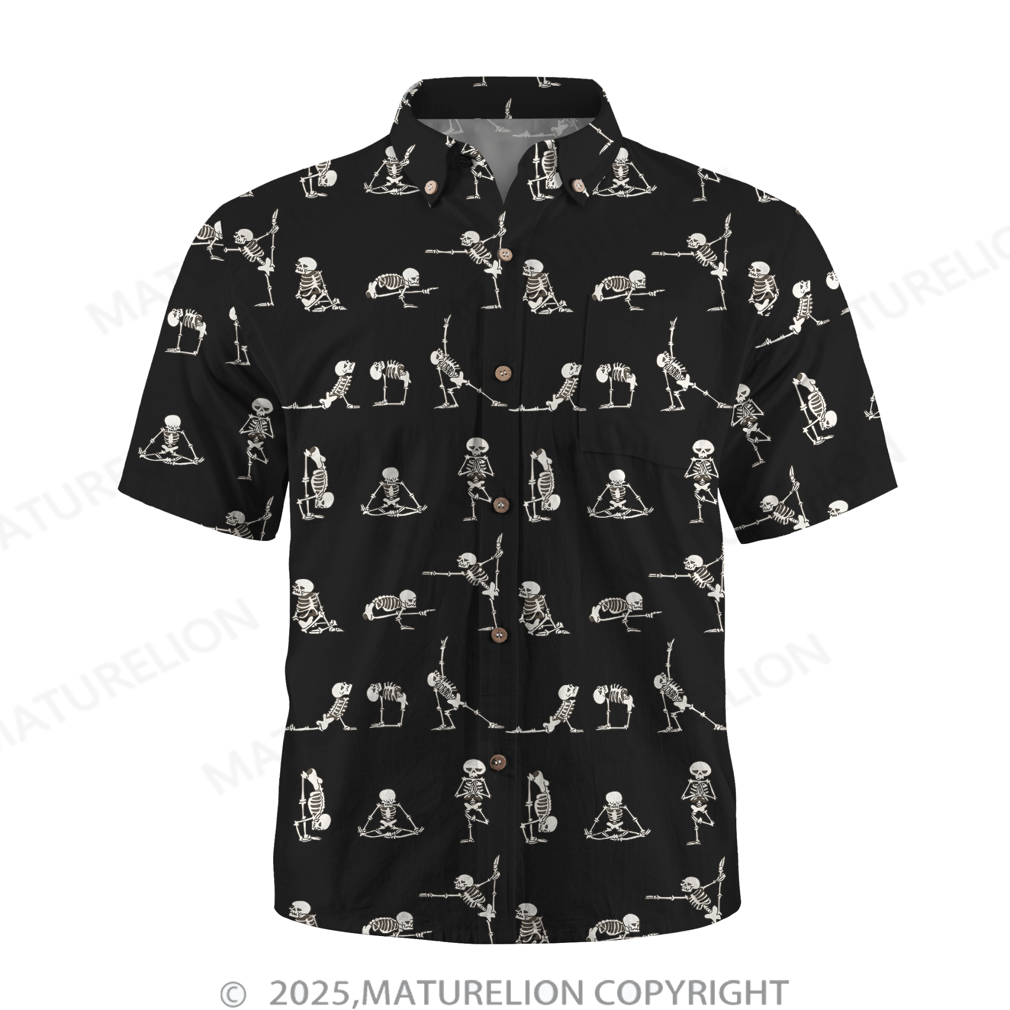 Maturelion Men's Hawaiian Shirt Heat of the Island and Fire of Desire Hawaiian Shirt