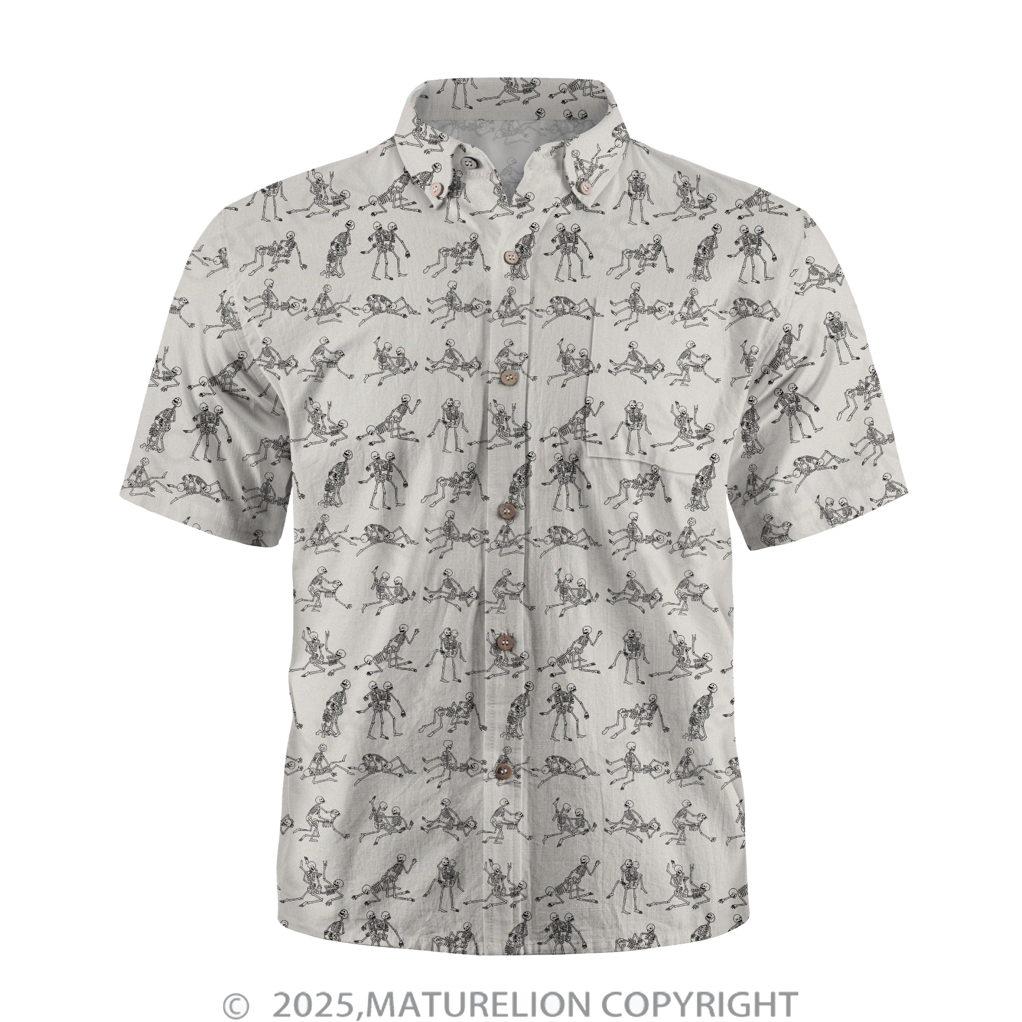 Maturelion Men's Hawaiian Shirt Tropical Nights Hotter Than the Sun Hawaiian Shirt