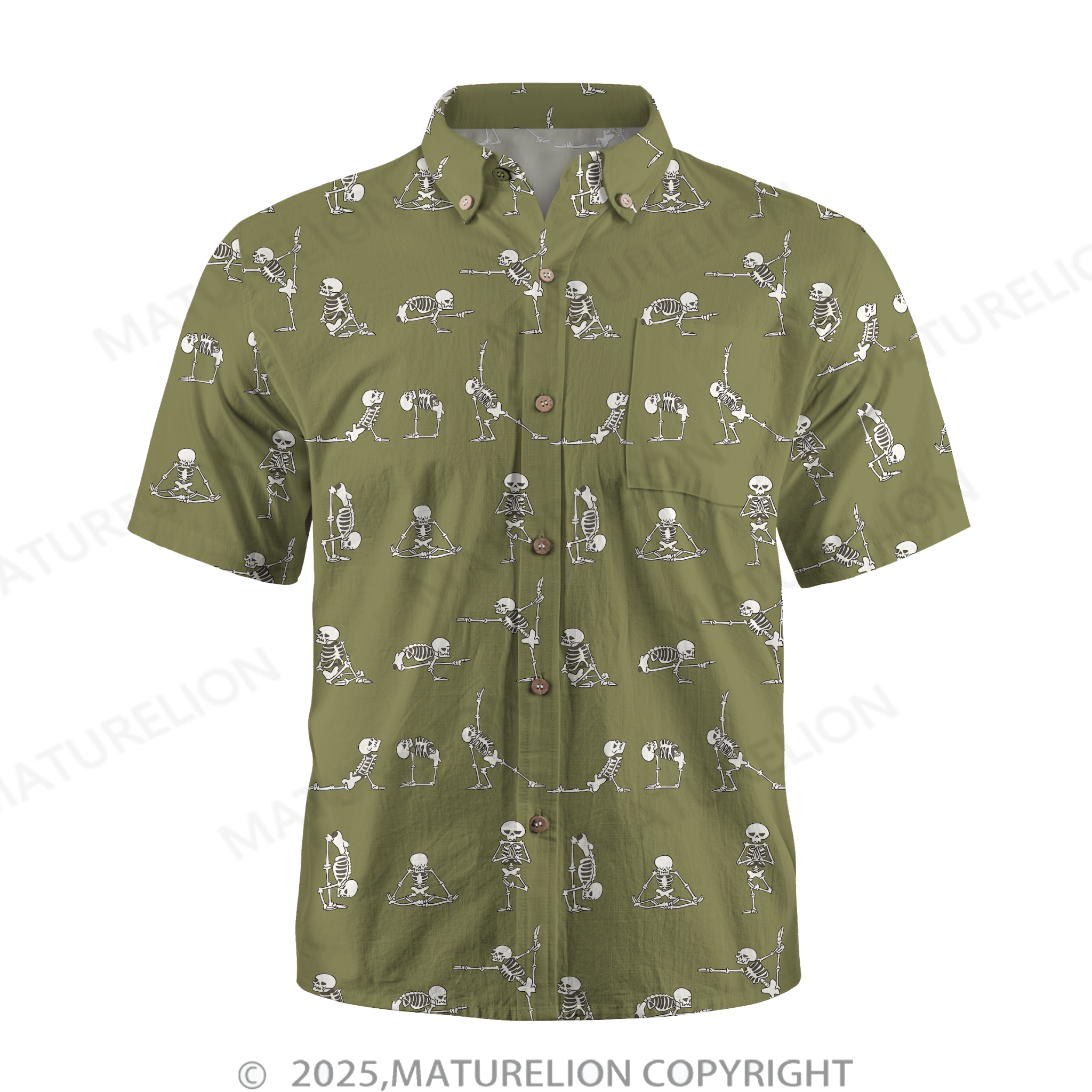 Maturelion Men's Hawaiian Shirt Aloha Where Passion Meets Paradise Hawaiian Shirt