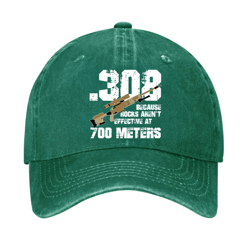 .308 Because Rocks Aren't Effective At 700 Meters Cap (Free Customization)