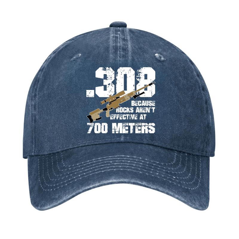 .308 Because Rocks Aren't Effective At 700 Meters Cap (Free Customization)