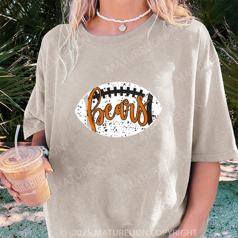 Maturelion Women's T-shirt Custom Team Name DTG Washed T-shirt