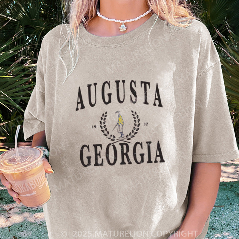 Maturelion Women's T-shirt Augusta DTG Washed T-shirt