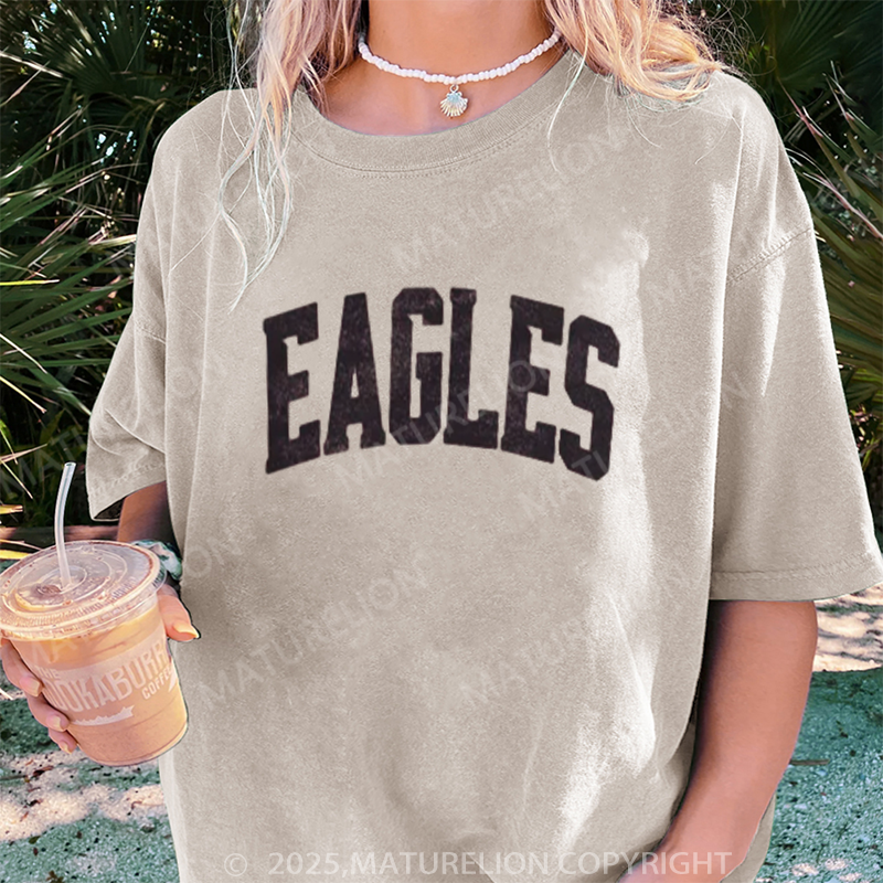 Maturelion Women's T-shirt Game Day DTG Washed T-shirt