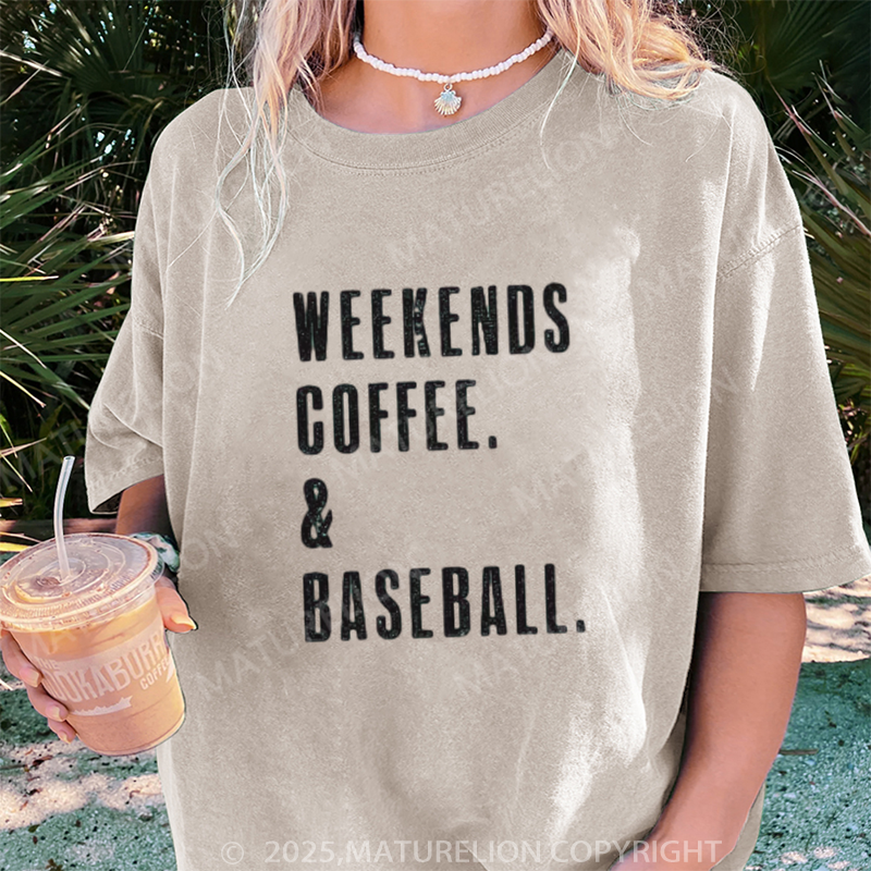 Maturelion Women's T-shirt Sweatshirts with Sayings DTG Washed T-shirt