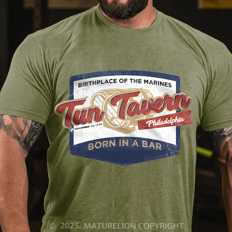 Maturelion Men's T-Shirt Tun Tavern Cask Cotton T-Shirt