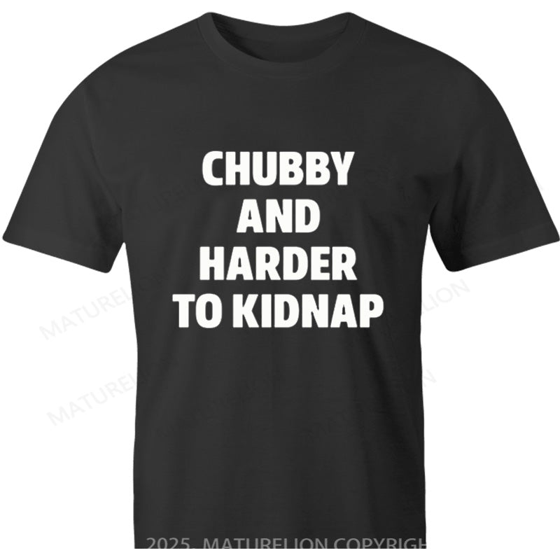 Maturelion British T-shirt Chubby Kidnap Cotton T-shirt