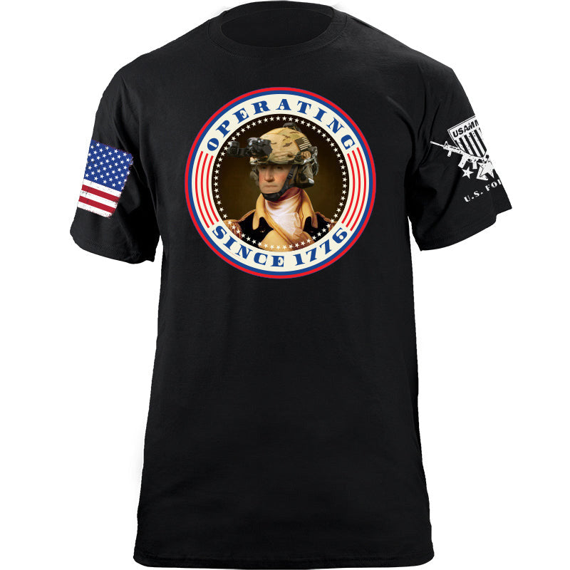 Maturelion Men's T-shirt Operating Since 1776 Cotton T-shirt