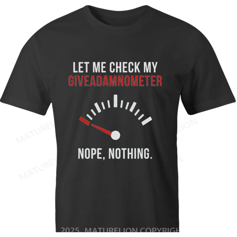 Maturelion Canadian T-Shirt Nope Cotton T-shirt