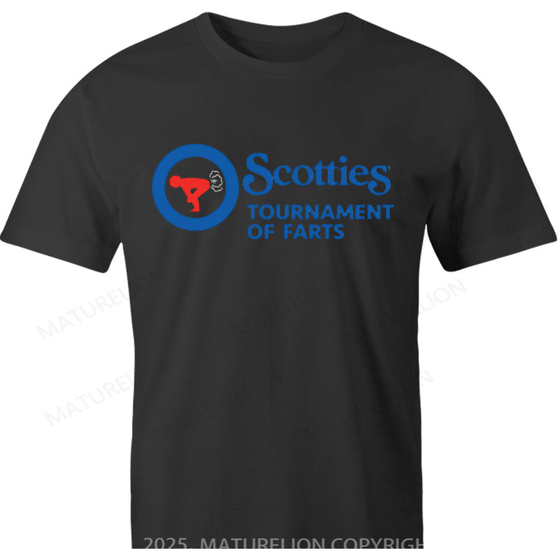 Maturelion Canadian T-Shirt Tournament of Farts Cotton T-shirt