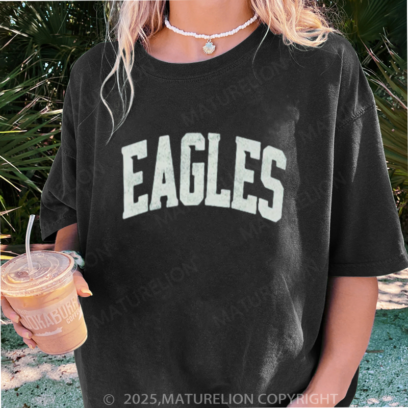 Maturelion Women's T-shirt Game Day DTG Washed T-shirt