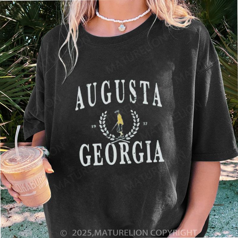 Maturelion Women's T-shirt Augusta DTG Washed T-shirt