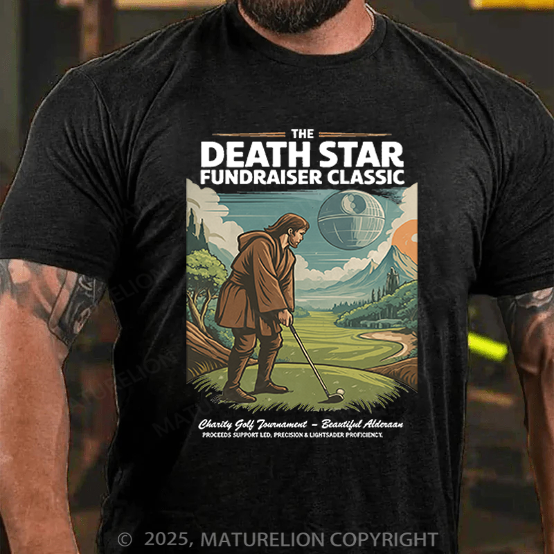 Maturelion Men's T-Shirt Death Star Classic Stormtrooper Cotton T-Shirt