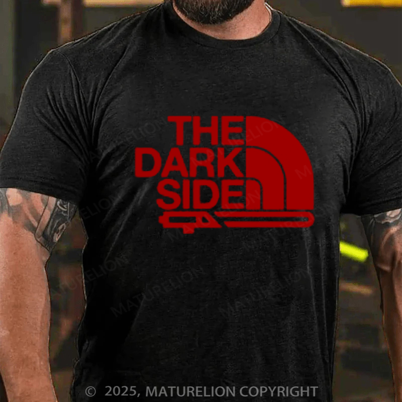 Maturelion Men's T-shirt The Dark Side Cotton T-shirt