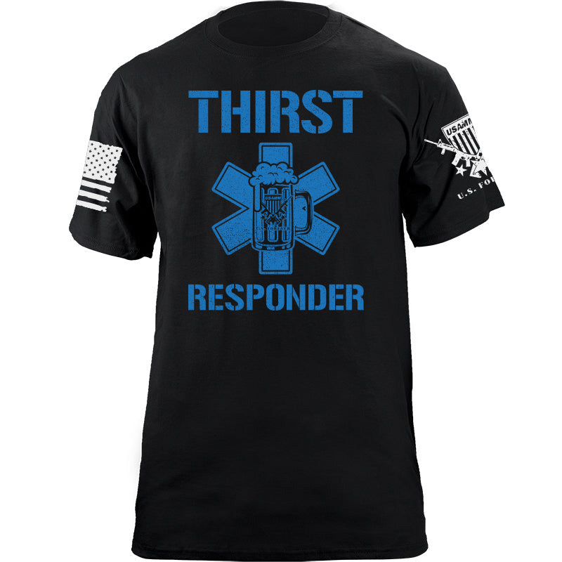 Maturelion Men's T-shirt Thirst Responder Cotton T-shirt