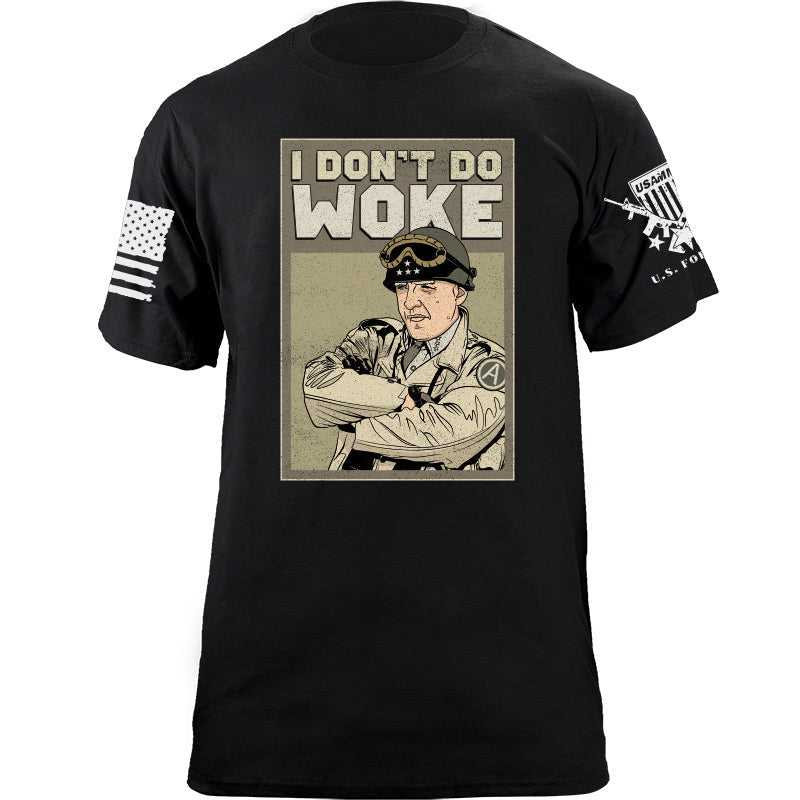 Maturelion Men's T-shirt I Don't Do Woke Cotton T-shirt