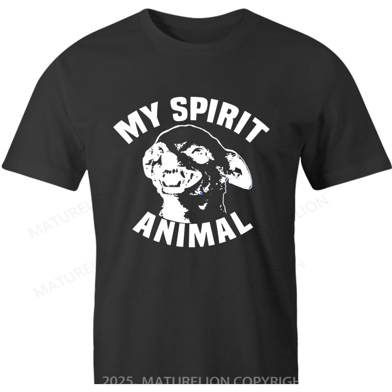 Maturelion Australia T-shirt My Spirit Animal Cotton T-shirt