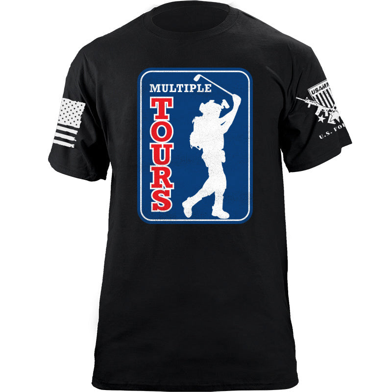 Maturelion Men's T-shirt Multiple Tours Cotton T-shirt