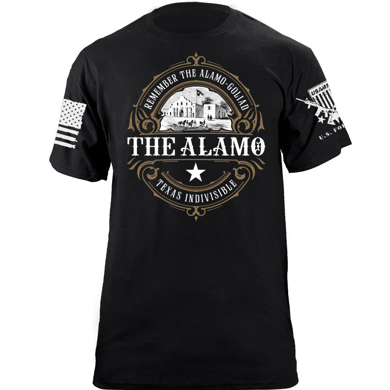 Maturelion Men's T-shirt Remember The Alamo Cotton T-shirt
