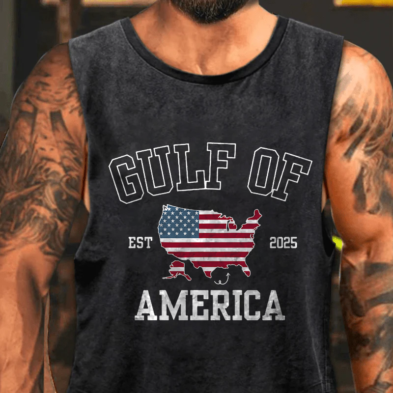 Maturelion Gulf-of-America Washed Tank Top