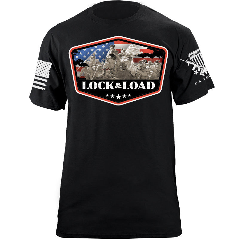 Maturelion Men's T-shirt Lock Load Delaware Cotton T-shirt