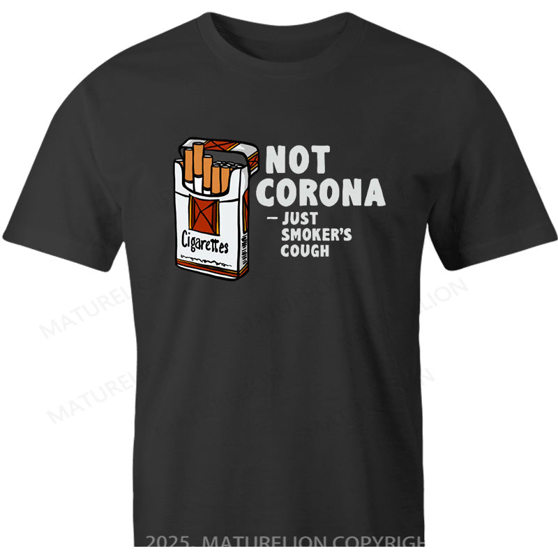 Maturelion Australia T-shirt Smoker's Cough Cotton T-shirt