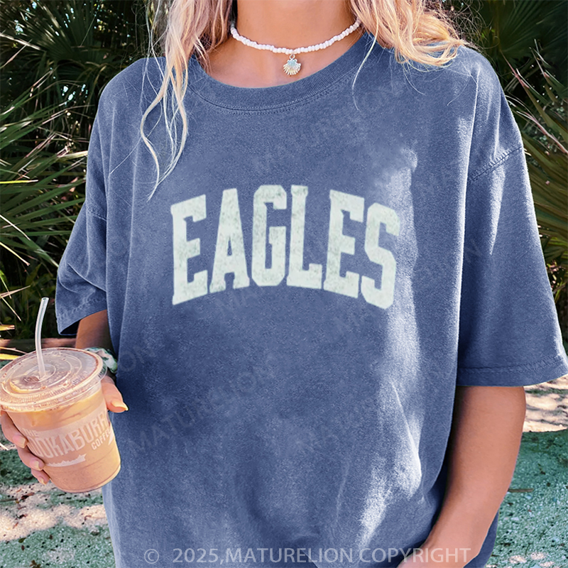 Maturelion Women's T-shirt Game Day DTG Washed T-shirt