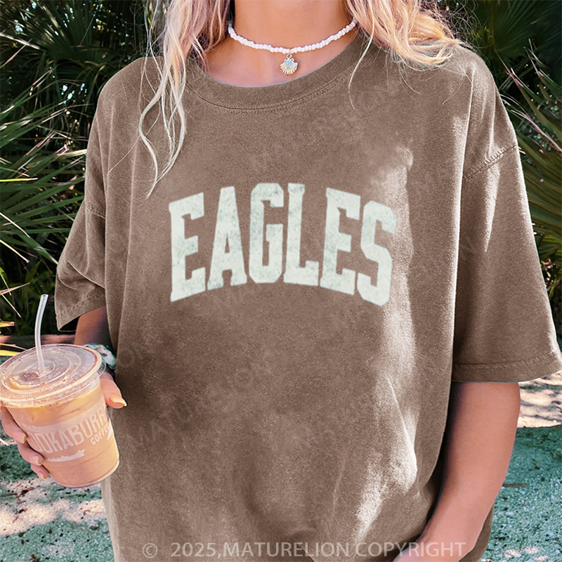 Maturelion Women's T-shirt Game Day DTG Washed T-shirt