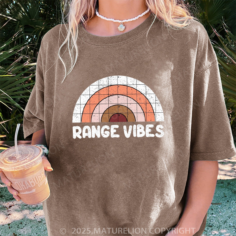Maturelion Women's T-shirt Range Vibes  DTG Washed T-shirt