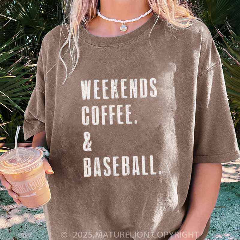Maturelion Women's T-shirt Sweatshirts with Sayings DTG Washed T-shirt