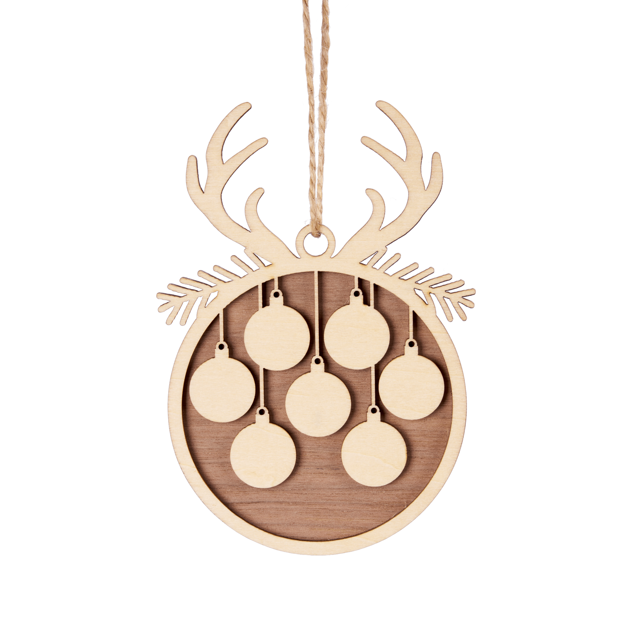 Maturelion Customize 1-10 Names Christmas tree decoration Laser Engraved Names
