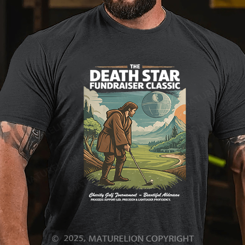 Maturelion Men's T-Shirt Death Star Classic Stormtrooper Cotton T-Shirt