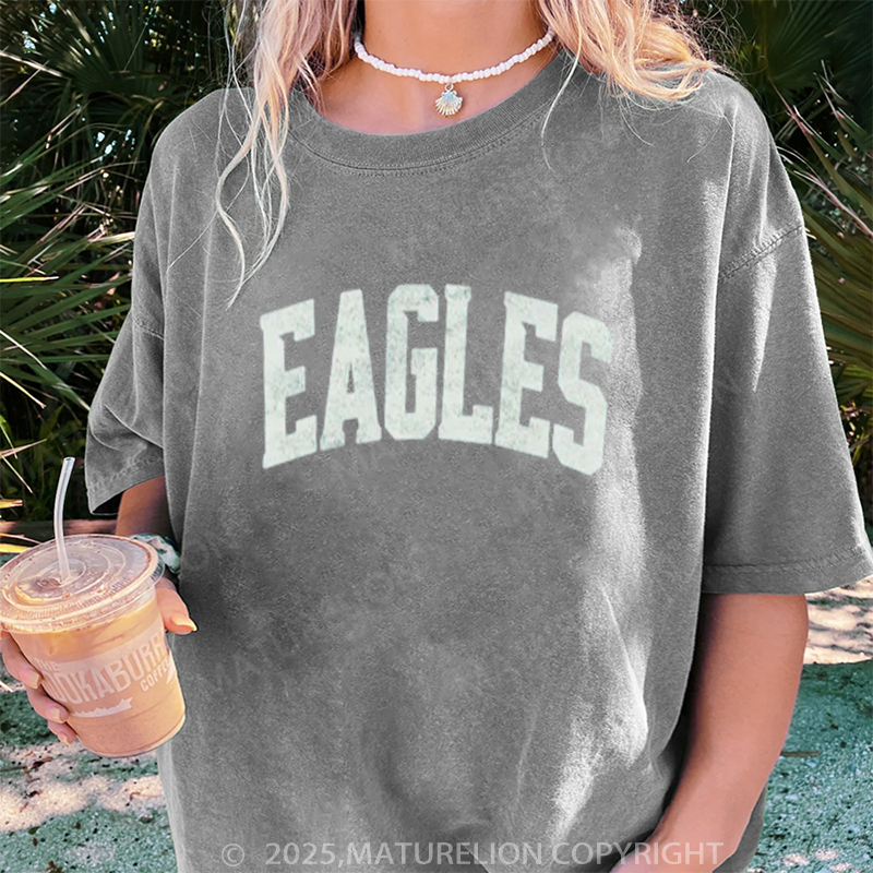 Maturelion Women's T-shirt Game Day DTG Washed T-shirt