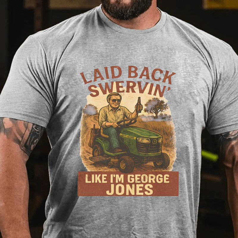 Maturelion Men's T-shirt Country Music Dirt Road Anthem Cotton T-shirt