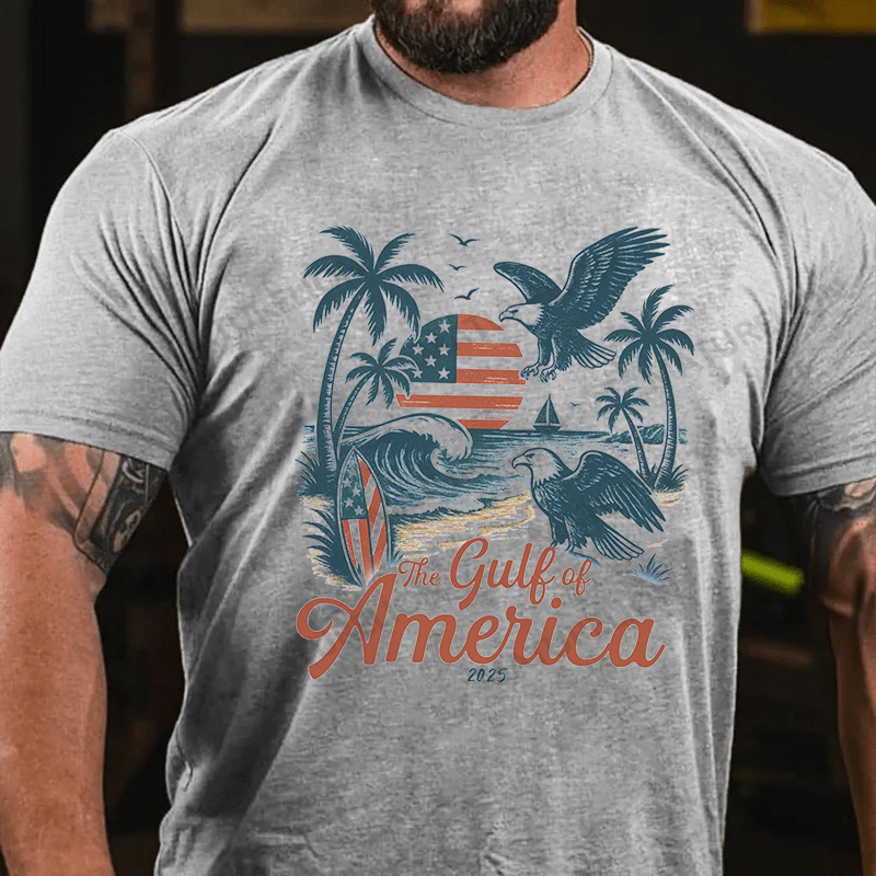 Maturelion Men's T-Shirt The Gulf of America 4th Of July T-shirt
