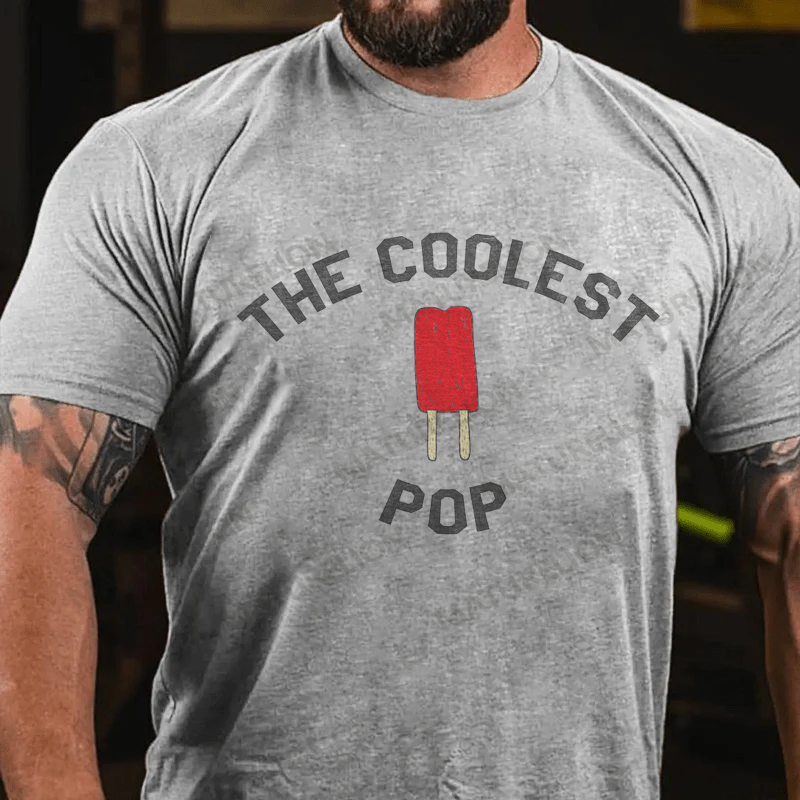 Maturelion Men's T-shirt The Coolest Pop Father's Day T-shirt