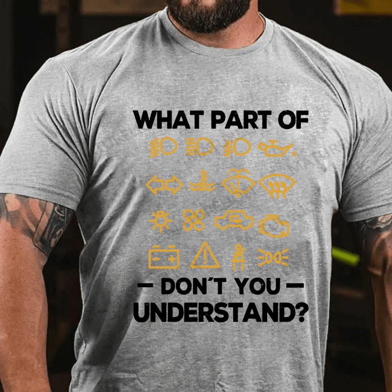 Maturelion Men's T-shirt Auto Mechanic Sayings Cotton T-shirt