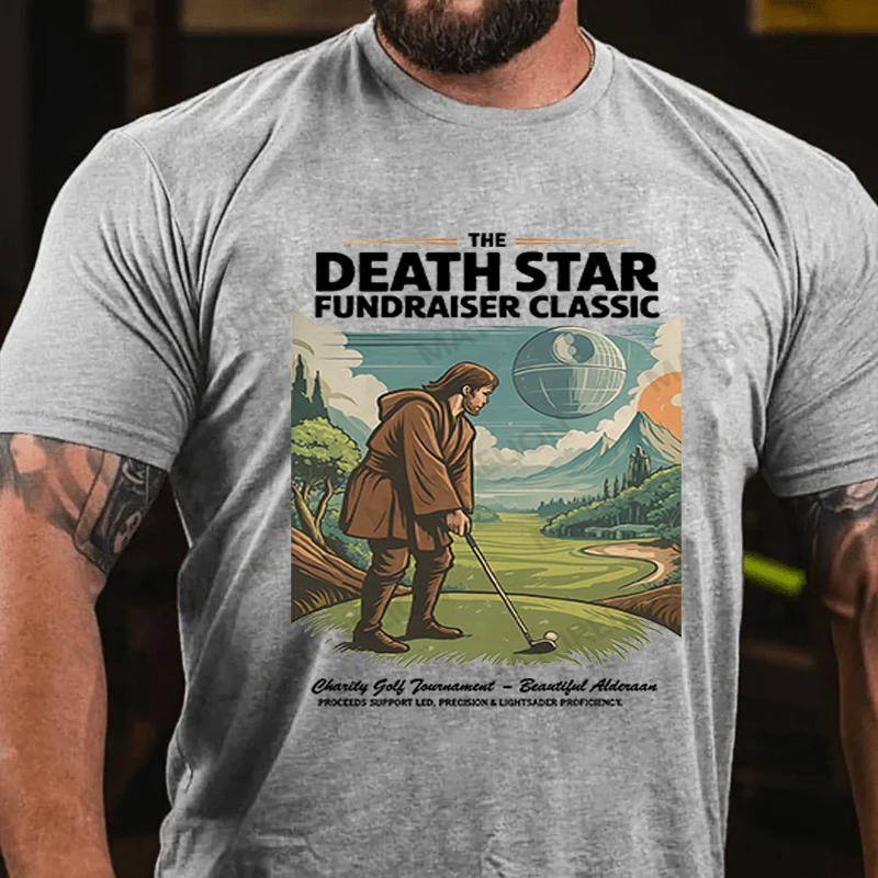 Maturelion Men's T-Shirt Death Star Classic Stormtrooper Cotton T-Shirt