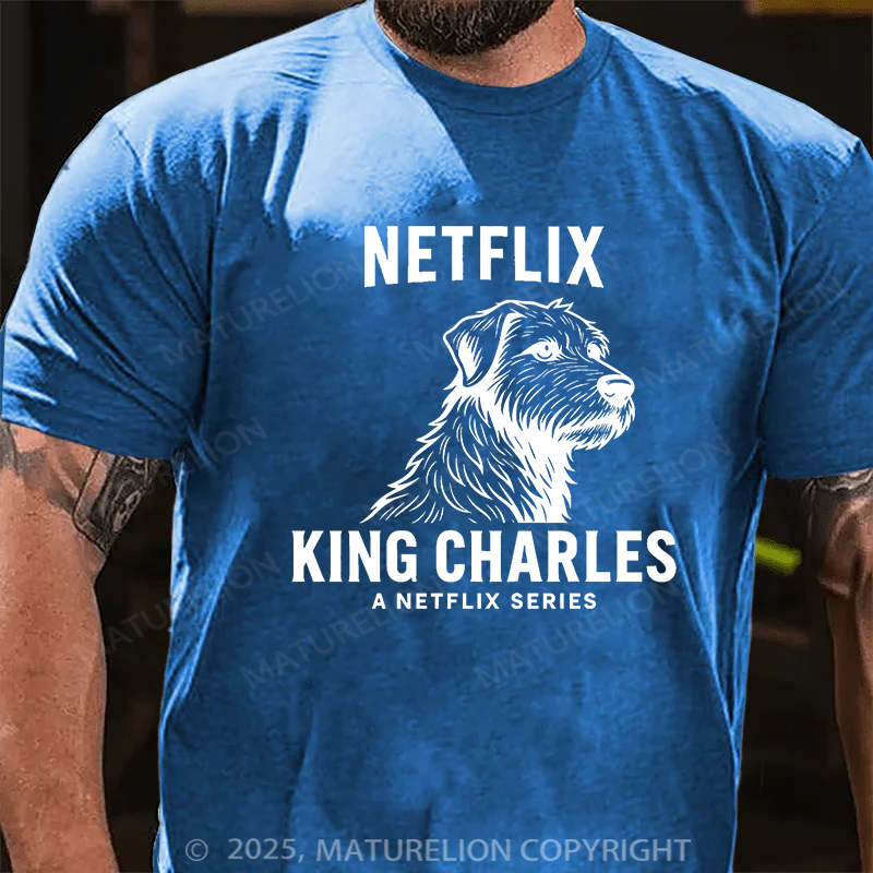 Maturelion Men's T-shirt KING CHARLES Cotton T-shirt