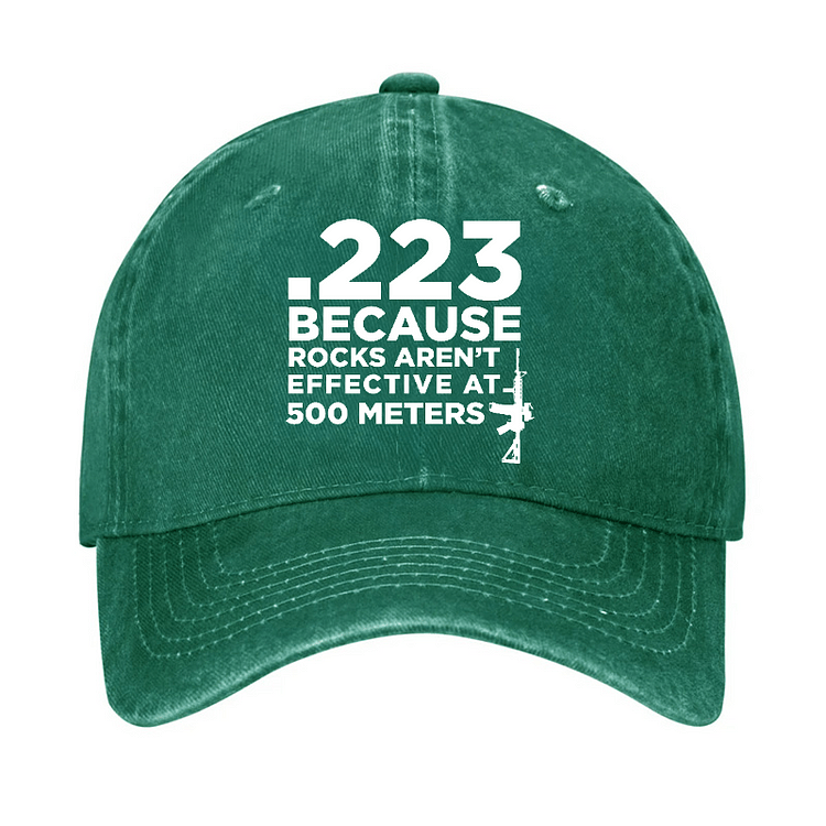 Maturelion .223 Because Rocks Aren'T Effective At 500 Meters Cap (Free Customization)