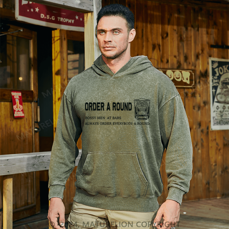 Maturelion Men's Hoodie Order A Round Hoodie