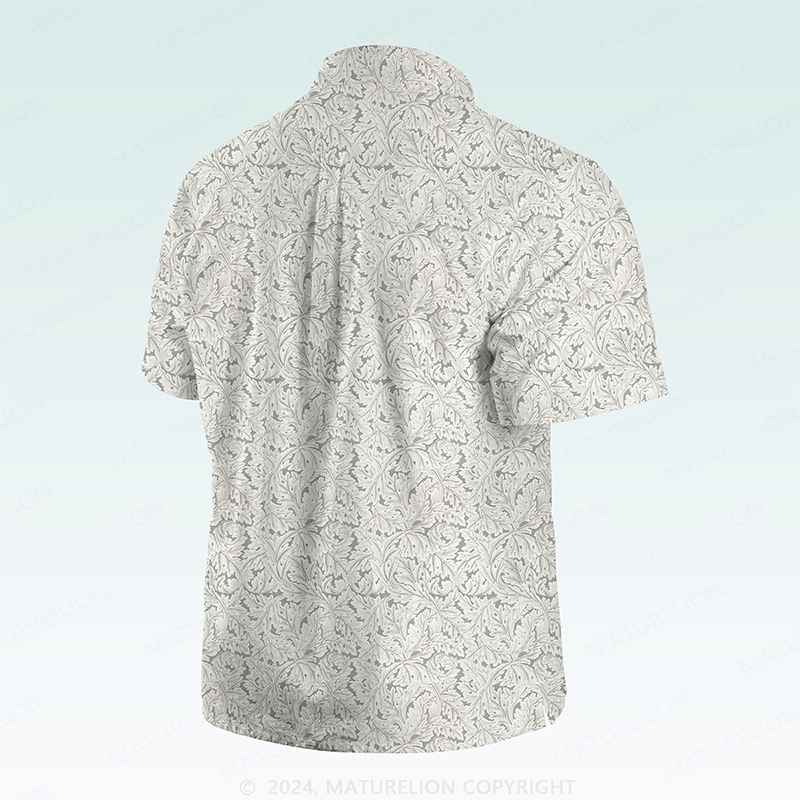 Maturelion Men's Hawaiian Shirt Tropically Mischievous Hawaiian Shirt