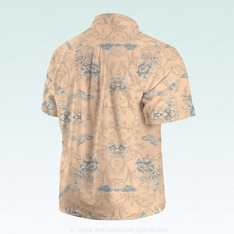 Maturelion Men's Hawaiian Shirt Incredibly Zany Hawaiian Shirt