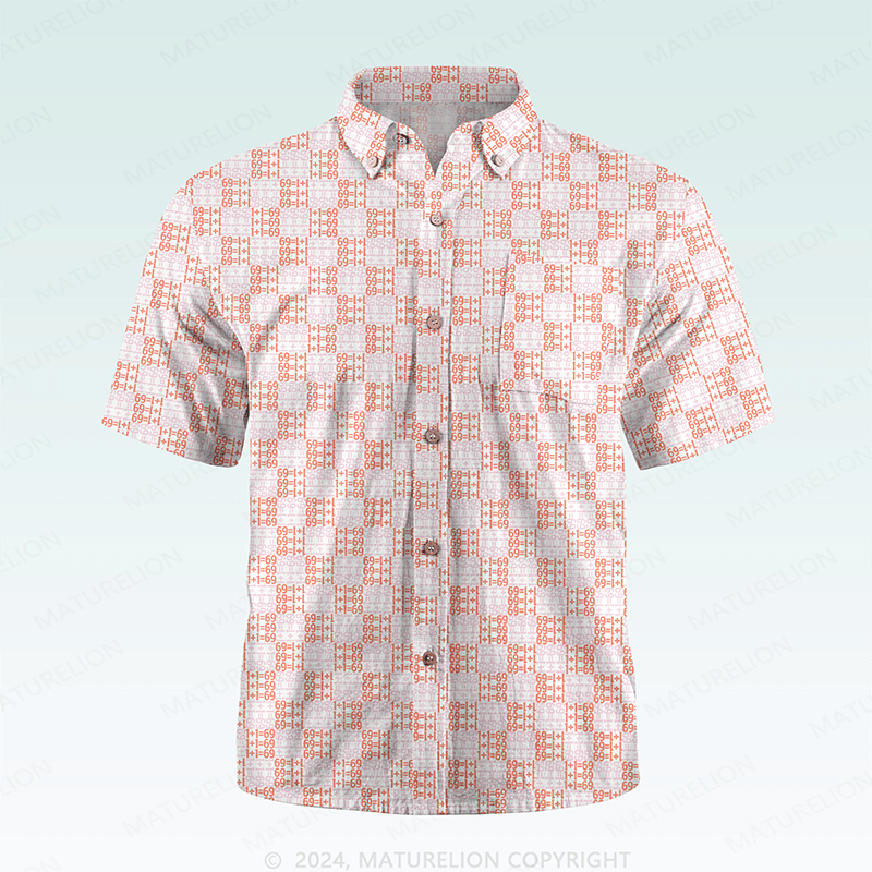 Maturelion Men's Hawaiian Shirt Hilariously Fun Hawaiian Shirt