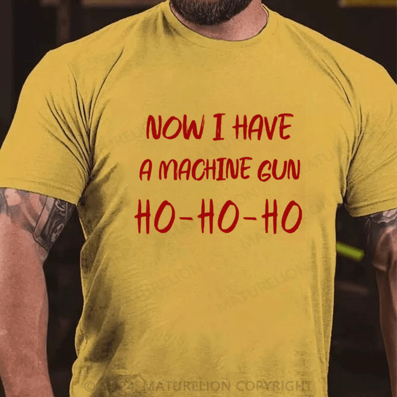 Matuerlion Die Hard Ho Bruce Willis John McClane Classic Christmas T-Shirt