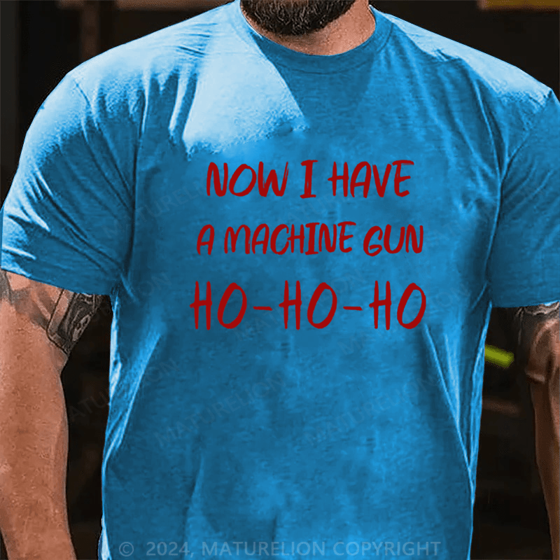 Matuerlion Die Hard Ho Bruce Willis John McClane Classic Christmas T-Shirt